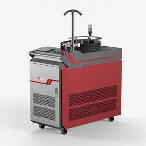 Hand Held Fiber Laser Cleaner 1000W 1500W 2000W Laser Cleaning Machine Metal Rust Removal Oxide