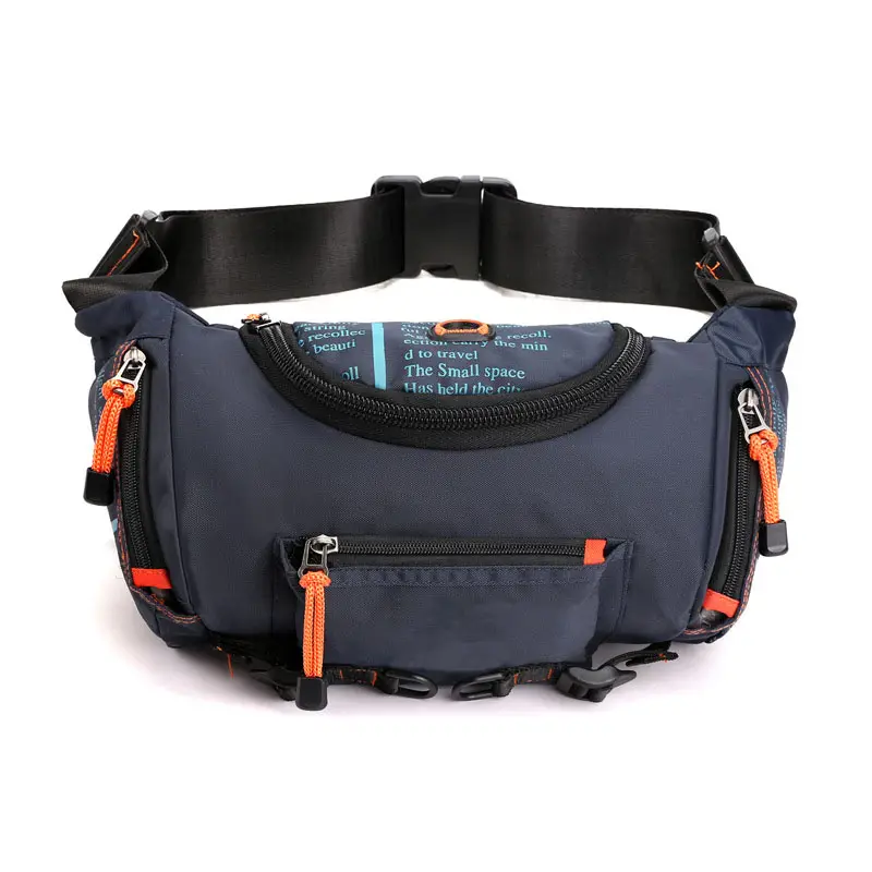 Wholesale Fashion Men Sports Fanny Pack Nylon Retro Tactical Running Waist Bag