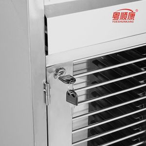 Yuekang Stainless Steel Medical Record Trolley 21 Layers Custom Made File <b>Storage</b> <b>Cabinet</b> Hospital Use - Product Image 4