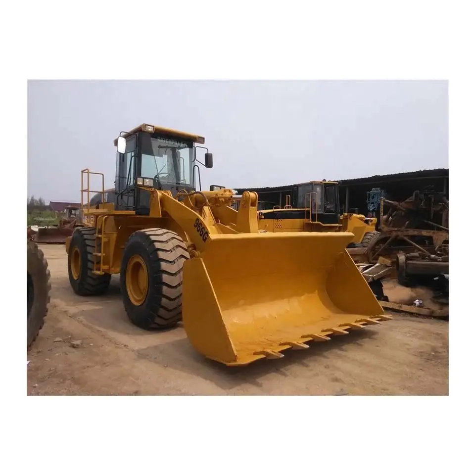 Pala gommata Cat 966G usata pala frontale gommata usata in vendita/macchine usate 966G 966H caricatori CAT 966H 950H 950 966