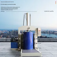 Fabricant de machine de distribution hydraulique personnalisée de 55 gallons 200L, presse à pâte à souder pour application alimentaire, bouteille en plastique