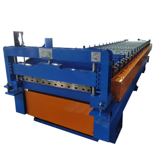 Reliance 고급 맞춤형 롤링 타일 만들기 지붕 시트 만들기 기계 Trimdek 철판 만들기 기계 - Product Image 3