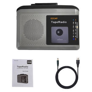 Portable <strong>Cassette</strong> to MP3 <strong>Digital</strong> Converter, AM/FM Radio Walkman with Tape Recording &amp; Headphone Out - Product Image 3