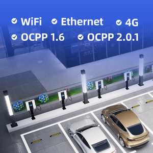 INJET 20kW-80kW CCS2 Fast Car Charging Station 10-Inch Touch Screen New Commercial Charging IP54 Injet <b>Hub</b> INJET ODM - Product Image 4