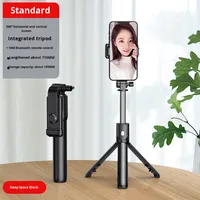 Tongsis Bluetooth Portabel Seri Lengkap Tripod Universal untuk Dashboard, Fotografi Ponsel di Luar Ruangan