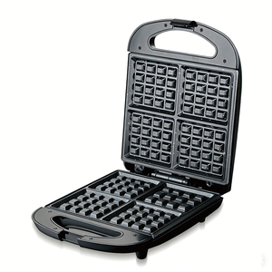 RAF <b>Waffle</b> Maker 1000W Non Stick Coating Double Plate Heating Uniform Heat <b>Machine</b> for Home Use Model R.2580H 1 <b>Waffle</b> Maker Kit - Product Image 3