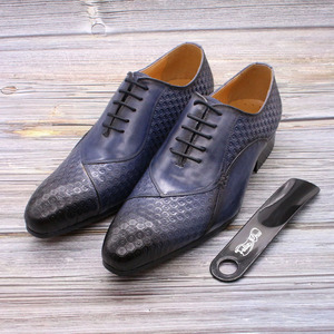 Chaussons de smoking pour hommes de haute qualité, en cuir véritable, à enfiler, grandes tailles disponibles pour l'automne - Product Image 2