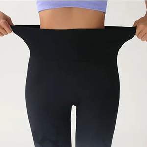 Nuevo diseño de malla Scrunch Butt Leggings de talla grande cintura alta Levantamiento de cadera deportes apretados mallas sin costuras para mujeres Push Up Legging - Product Image 6