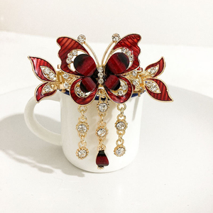Múltiples Modelos de Horquillas Elegantes con Pedrería de Mariposa, Diseño de Nicho Popular, Horquillas para Mujer, Joyería de Moda - Product Image 6