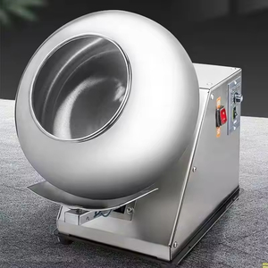 Máy phủ đậu phộng nhỏ để sản xuất kẹo và sô cô la hiệu quả - Product Image 1