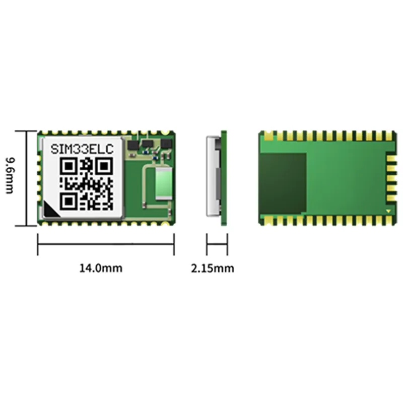 Das GNSS-Modul SIM33ELC bietet die Möglichkeit, GPS, GLONASS, Galileo und QZSS gleichzeitig vom offenen Dienst L1 zu empfangen.