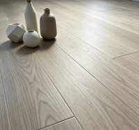 Anti-Slip AC4 HDF Modern Matte Click Lock Timber Flooring Plank for Home Office Interior-Durable Waterproof