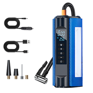 Arrancador con inflador Bomba de inflado de neumáticos de coche inalámbrica Compresor de aire portátil Fuente de alimentación de emergencia Parada automática 150PSI - Product Image 2