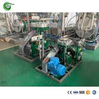 Compresor de diafragma de helio pequeño de 18.5KW, entrada de 50Bar, descarga de 200Bar, flujo de 200Nm3/h, máquina industrial de alta calidad