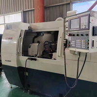 Máquina rectificadora cilíndrica CNC de ultra precisión E Tech OCD2040 para rectificado de círculos exteriores de alta precisión en ejes largos