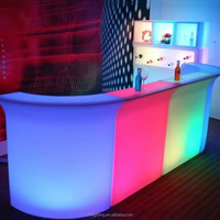 Luxe Illuminate Glow LED Bar Comptoir Restaurants Événements Jardins Maison Extérieur Extérieur Salon Bureau Banquets Gym Parcs