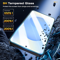 Protection d'écran pour Samsung Galaxy S26 Ultra, déverrouillage par empreinte digitale, 2.5D, 9H, verre trempé OG à colle intégrale, film pour S25 S24 Plus