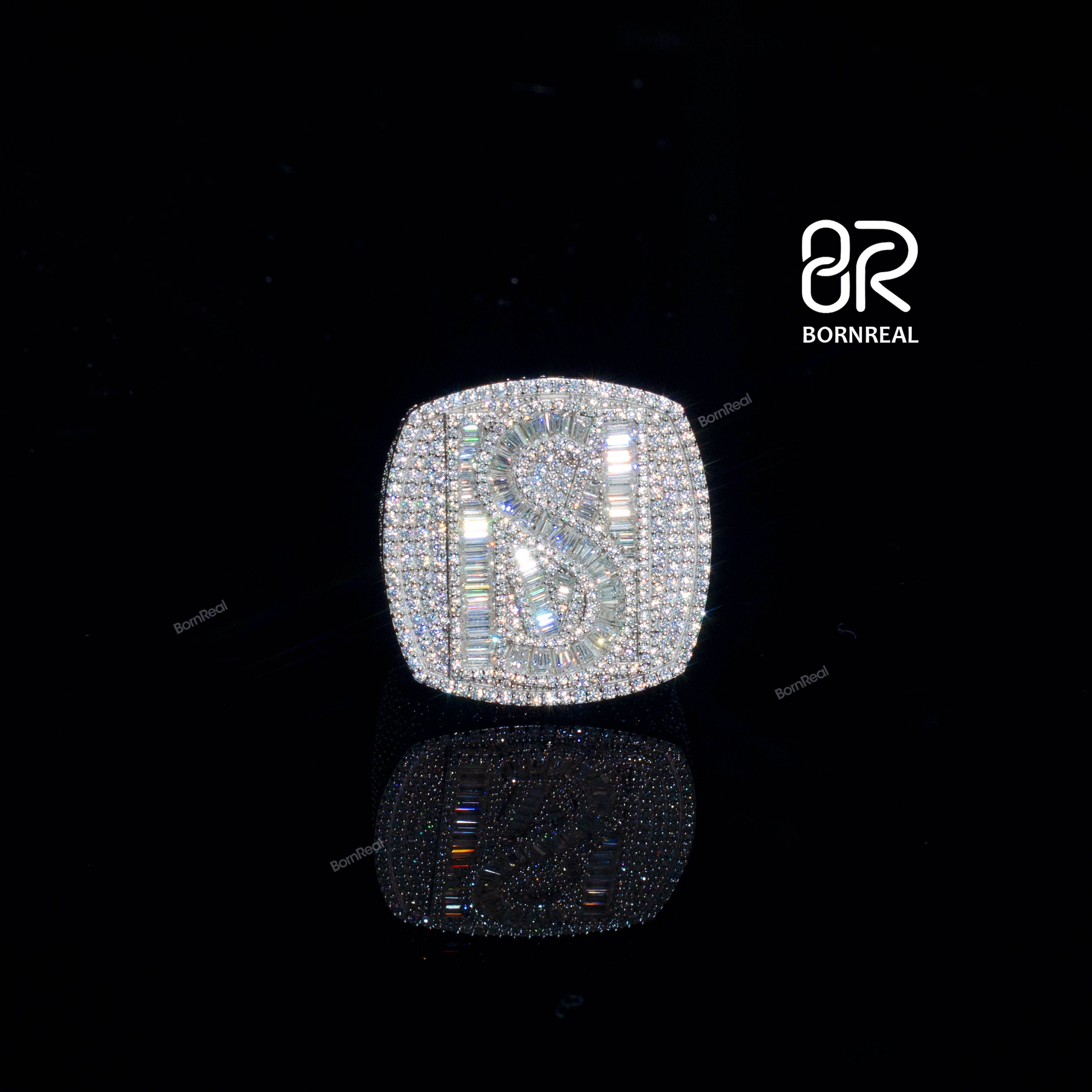 เงิน925 + VVS Moissanite