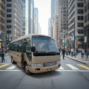 รถโค้ชโดยสารมือสอง ยี่ห้อจินหลว จีน ปี 2023  28 ที่นั่ง เครื่องยนต์ดีเซล  มาตรฐานไอเสียยูโร 6 พวงมาลัยซ้าย  ขาย - Product Image 1