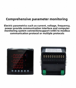 Tx-9S4E năng lượng mét đa chức năng điều khiển từ xa ba giai đoạn điện hiện tại Điện áp & đo tần số mét - Product Image 2