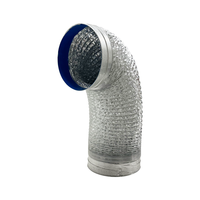 Tuyau de ventilation en aluminium commercial, flexible et rétractable, 3 couches épaisses, 1, 2, 3 mètres