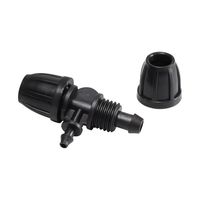 Raccord réducteur en T 8/12 pour irrigation goutte à goutte agricole et paysagère, accessoire réducteur de tuyau pour micro-asperseur