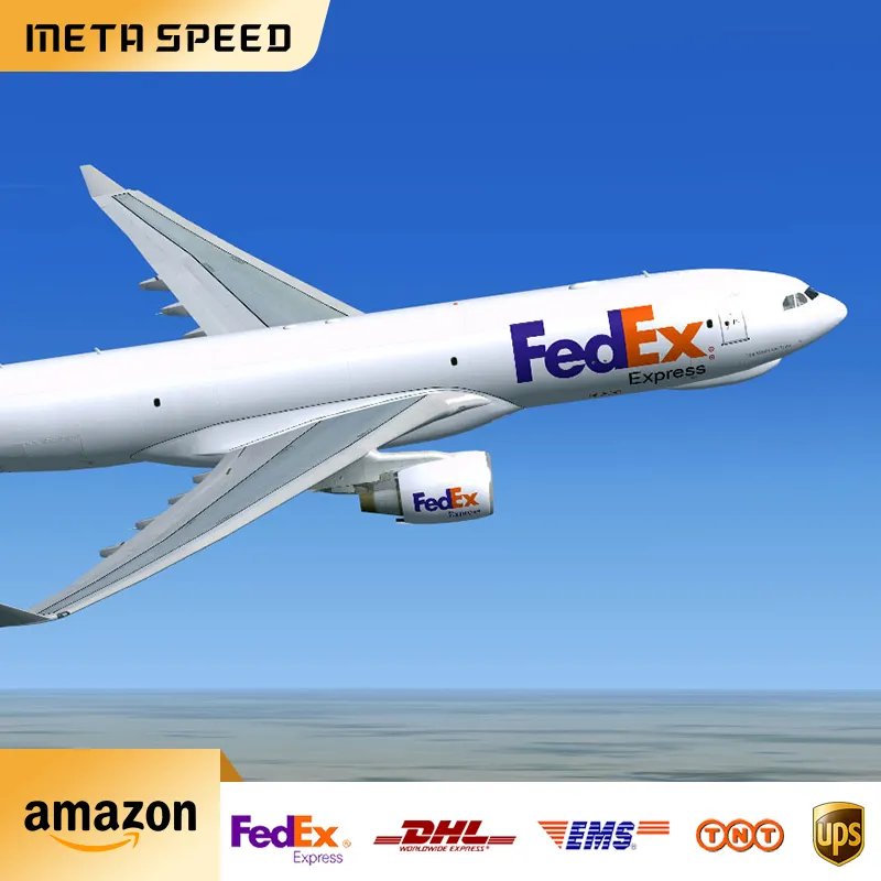 Agente de envío de Fedex, flete aéreo, tarifas de costo de carga, mensajería de China, dong a la India con personalizado