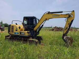 Excavadora de cadenas Yanmar 65-6 usada, 6.5 toneladas, modelo 2013-2016, con motor, caja de cambios, bomba, cojinete, motor y PLC - Product Image 2