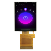 Modul Layar LCD TFT 2 Inci 240x320 400nits Antarmuka SPI RGB 40Pin untuk Perangkat Industri