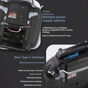FS-ST16 FLYSKY Customizable 16CH 2.4GHz Dedicated Receiver Remote Control Toy Plastic <b>RC</b> Vehicles (Car/Boat/Aircraft/<b>Drone</b>) 3.5" - Product Image 5