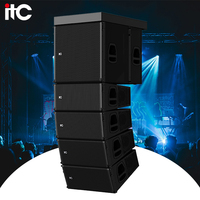 Sistem Speaker PA Koaksial Line Array Full Range 4 Ohm