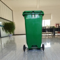 Poubelle en plastique 30L/70L/100L/120L 240 360 660 1100 Litres Poubelle industrielle d'extérieur Poubelle en plastique