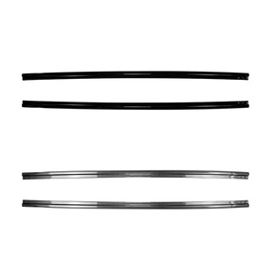 Audi A7 S7 C7 Sline 2011-2017 Jupes latérales Spoilers Kits carrosserie Noir piano Fibre de carbone Finition mate AMP-Z - Product Image 2