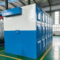 Calentador de Aceite de Transferencia de Calor de Biomasa Automático de Baja Presión con Tubos de Humo Horizontales de Tipo Industrial