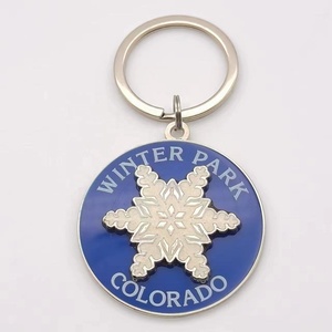 Hot Sales <strong>Custom</strong> Logo Design Round <strong>Shape</strong> Metal 3D <strong>KeyChain</strong> - Product Image 6