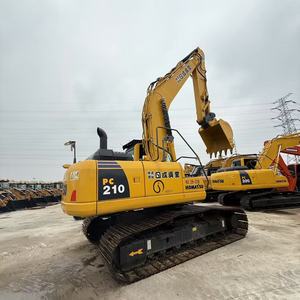 Excavadora usada Komatsu PC210 con buenos precios Excavadora de segunda mano en buen estado a la venta - Product Image 2