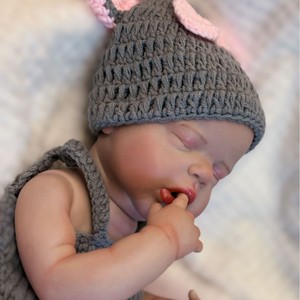 OtardDolls Reborn Doll 45Cm, jouet réaliste en vinyle pour bébé, idéal pour un cadeau - Product Image 3