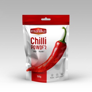 Sachets de poudre alimentaire personnalisés au curcuma, moringa, <span class=keywords><strong>cannelle</strong></span> et <span class=keywords><strong>piment</strong></span>, sachets d'assaisonnement, sacs d'emballage alimentaire à fond plat, sacs Mylar thermoscellables - Product Image 4