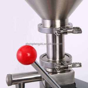 A03 Manual 5-50ml Water <b>Juice</b> Lotion Bottle Cosmetic Filler Shampoo Cream Honey Piston Paste Detergent Liquid Filling <b>Machine</b> - Product Image 5