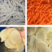 Éminceur de carottes et de taro, râpe spirale pour fruits et légumes, coupe-frites en forme de dents de loup, trancheuse à pommes de terre ondulée