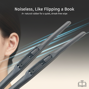 Carall YK-330ใบปัดน้ำฝนด้านหน้ายางธรรมชาติชนิดไม่มีโครงแบบทั่วไปสำหรับ Previa & หลายรุ่น-OEM ใช้ได้กับ - Product Image 3