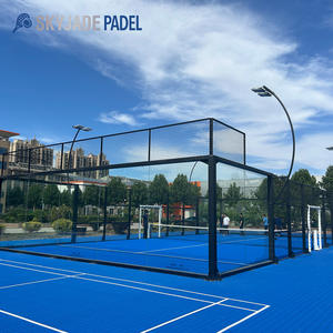 Césped <span class=keywords><strong>Artificial</strong></span> para Pista de Pádel QFAN de 12 mm, Equipo para Pista de Tenis de Pádel con Vidrio Templado - Product Image 6