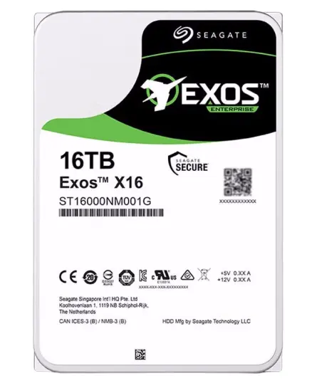 Seagate 16TB HDD Internal Hard Disk Drive 3.5'' 7200 RPM SATA 6Gb/s Hard Drive For server