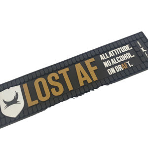 Heat Resistant Silicone Pub Mat Non Slip Spill Proof Bar Runner Beer Coaster <b>Placemat</b> for Home and Commercial Use - Product Image 2