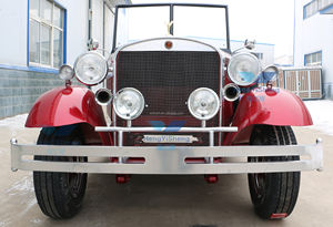 Classic Vintage Electric Sightseeing Bus Car Retro Cars Body Shell para la venta - Product Image 4