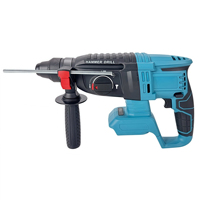 Perceuse à percussion sans fil industrielle à prix d'usine, de qualité industrielle, robuste, avec moteur sans balais 1300W, 2 batteries, SDS, OEM