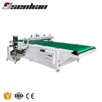 Machine de revêtement de rideaux SENLIAN UV avec pompe et moteur pour portes en bois, PVC, WPC - Application de couche de finition 0~110m/min