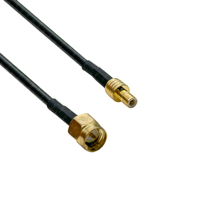 Kabel Koaksial RF Otomotif Hitam LMR200/LMR400/LMR100/LMR600 50Ohm Berlapis PVC - Product Image 5