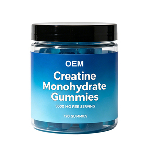 Gummies de créatine monohydrate végétaliennes OEM ODM sous marque privée 5000mg Myrtille 120 unités Sans sucre Halal Nutrition Sportive Bonbons Gommeux - Product Image 5