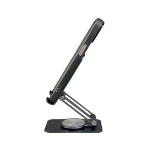 Support pliable en alliage d'aluminium pour téléphone et tablette, rotation à 360 degrés, réglage de la hauteur à 180 degrés, gain de place, 10 pouces, modèle 2025 - Product Image 4